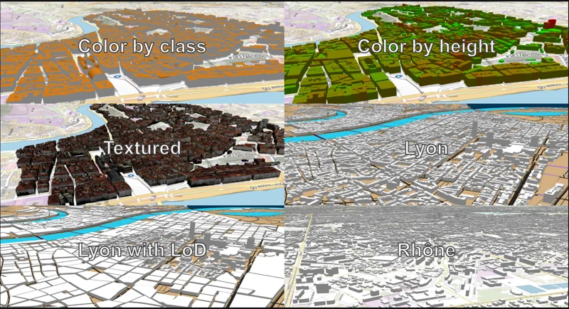 Py3DTilers 3D tiles example